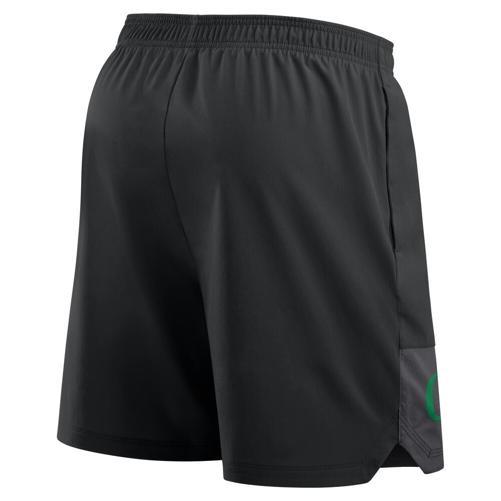 Classic Oregon O, Nike, Black, Shorts, Performance/Dri-FIT, Men, Woven, 6", UV Protective, 883779